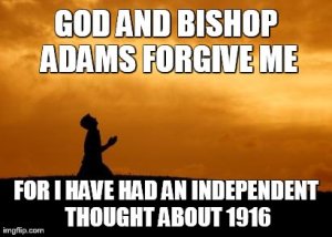 god and bishop adams